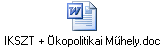 IKSZT + Ökopolitikai Műhely.doc